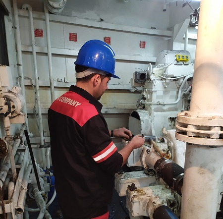 TH COMPANY´s Vigo office repairs and upgrades the tuna ship Templario I